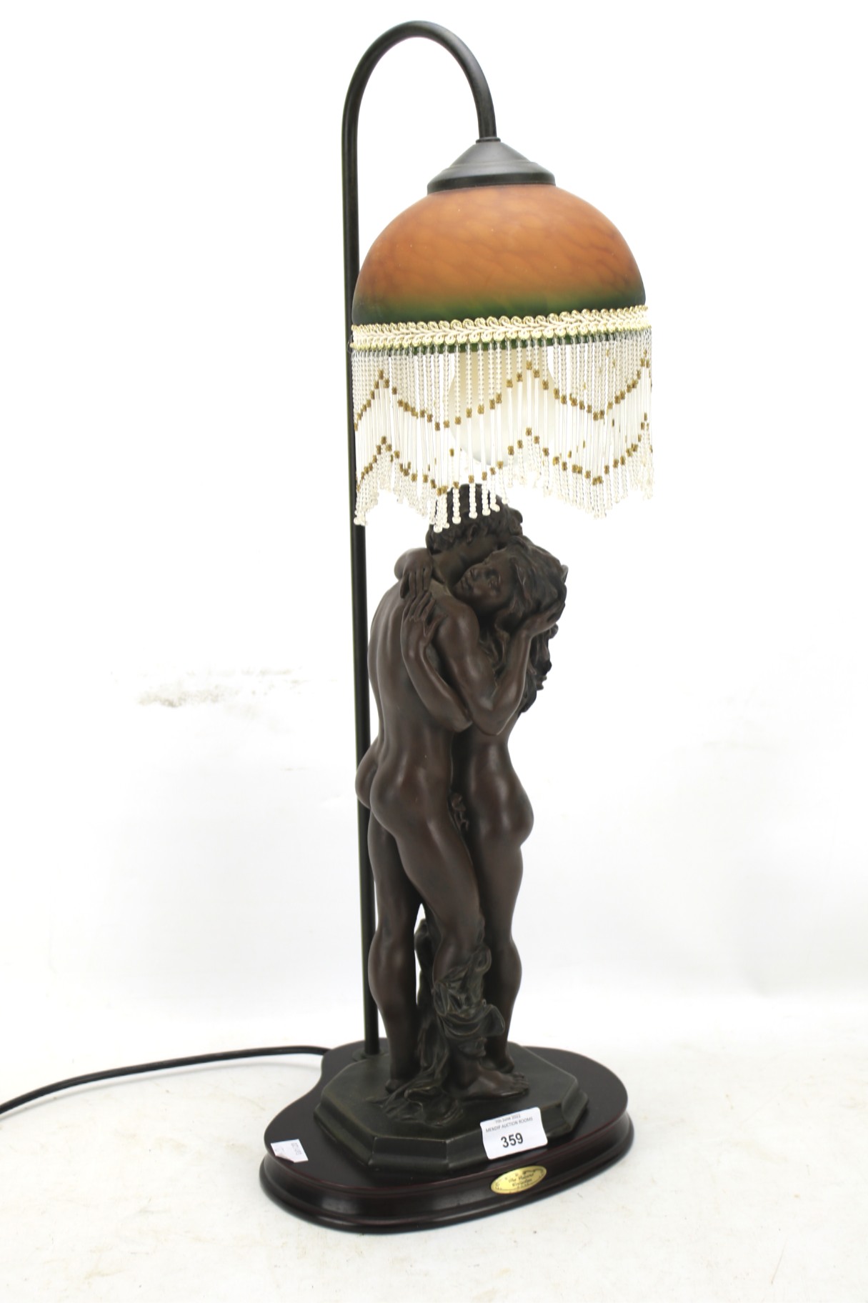 A contemporary table lamp from the Juliana Collection.