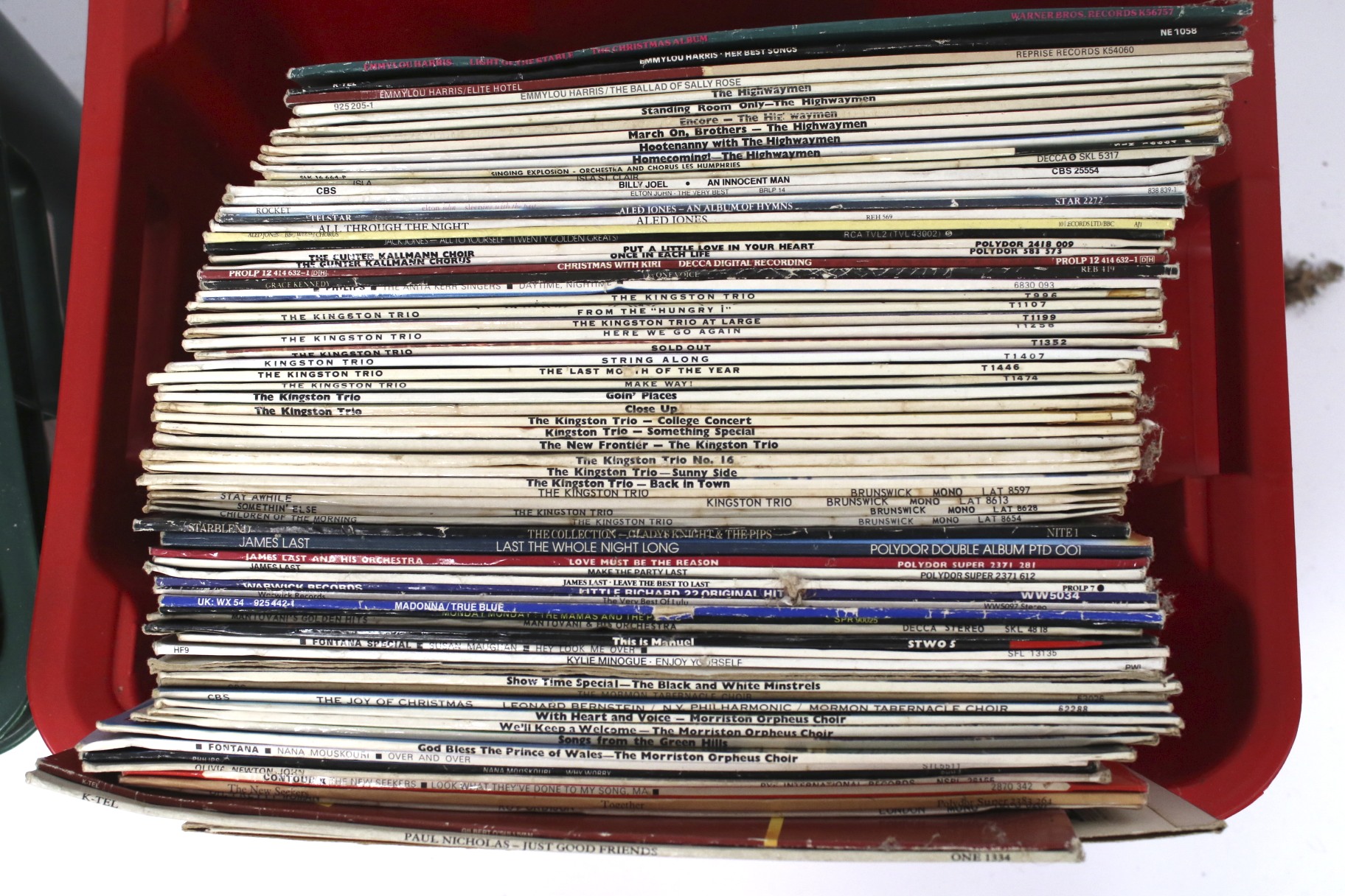 A large collection of vintage vinyl records. - Image 2 of 3