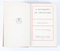 A copy of Rudyard Kipling 'Diversity of Creatures'.