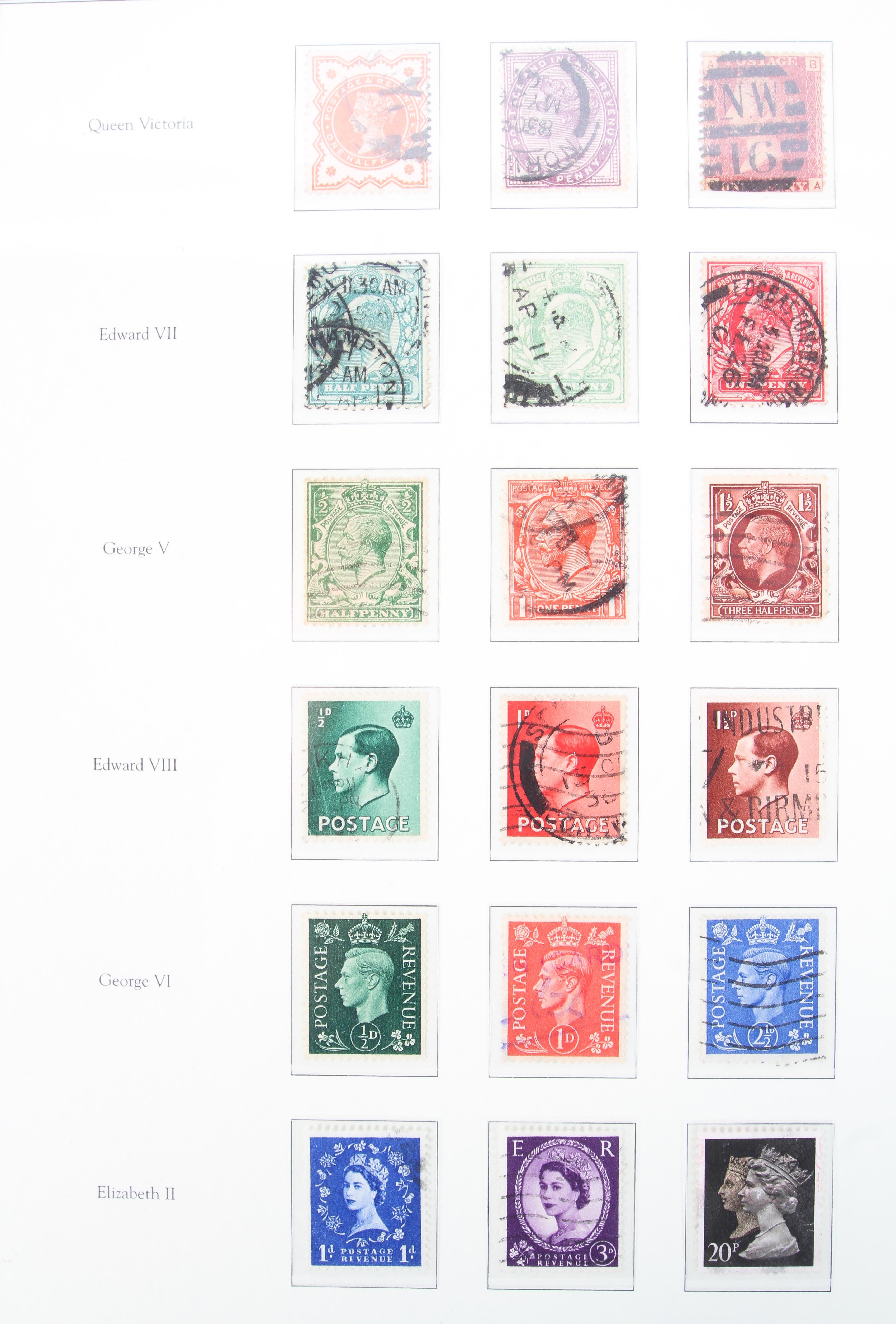 A Westminster Collection Ltd folder containing a Monarchs of the Century Definitive Stamp - Image 2 of 2