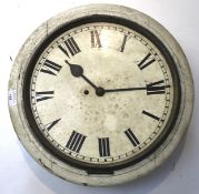 A late 19th century wall clock.