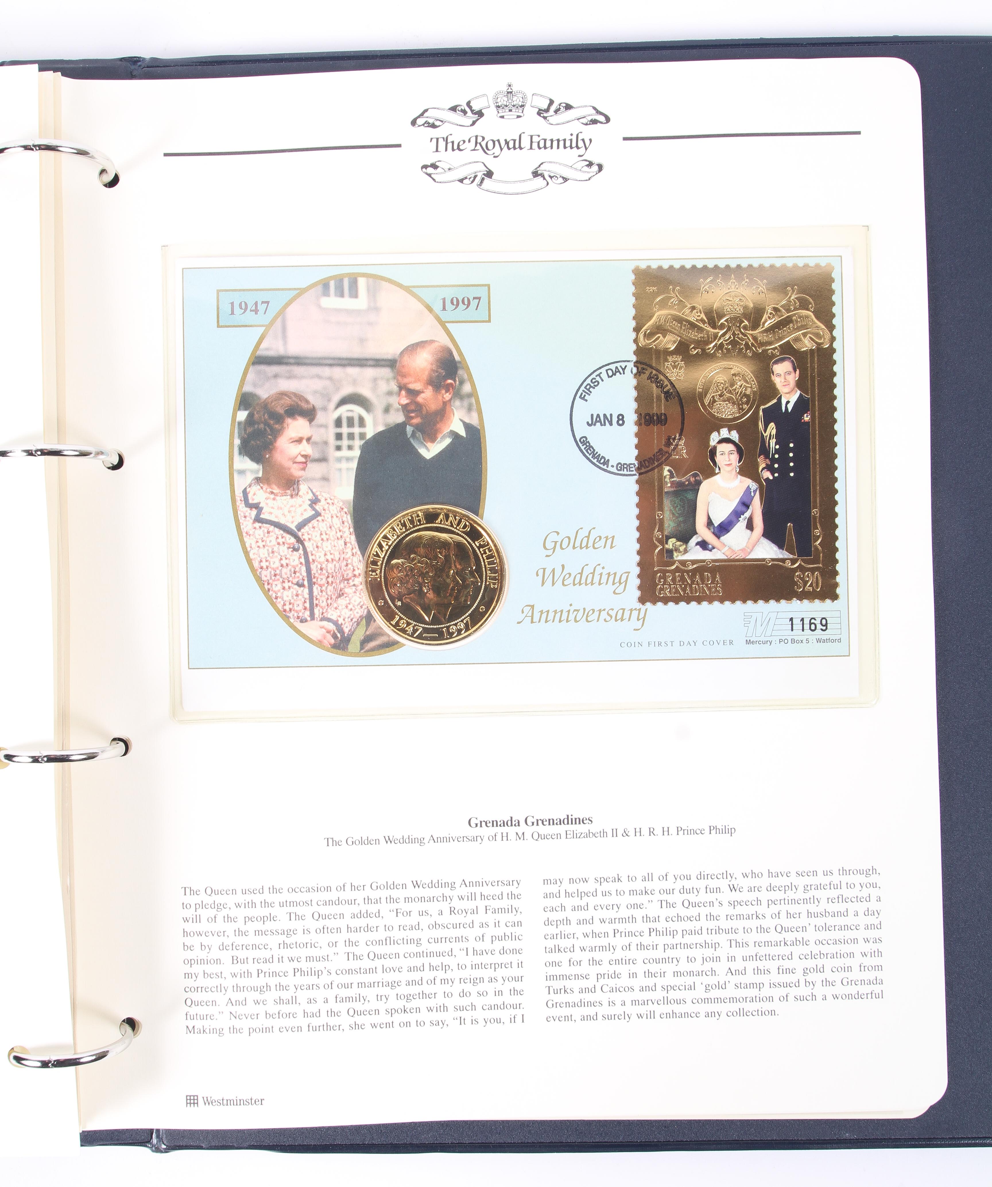 A folder containing stamp and coin First Day covers of The Royal Family, - Image 4 of 4