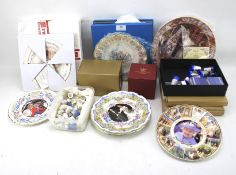 An assortment of commemorative ceramics regarding the British Royal Family.