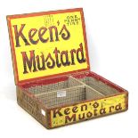 A vintage 'Keen's Mustard' wooden storage box.