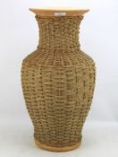 An unusual ceramic vase.