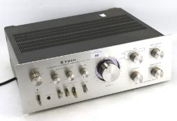 A Trio DC Stereo Amplifier, model KA-7100.