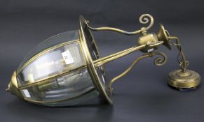 A 20th century ceiling light.