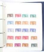 A folder containing The King George VI 1937 Coronation Omnibus Stamp Collection.