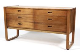 A Uniflex 1960s teak sideboard.