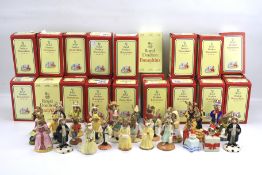 An extensive collection of boxed Royal Doulton Bunnykins figures.