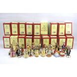 An extensive collection of boxed Royal Doulton Bunnykins figures.