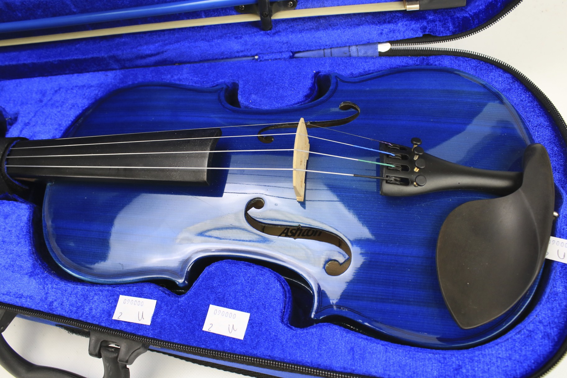 Two contemporary violins. - Image 5 of 7