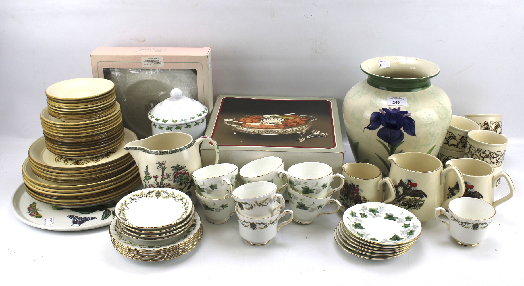 An assortment of ceramics.