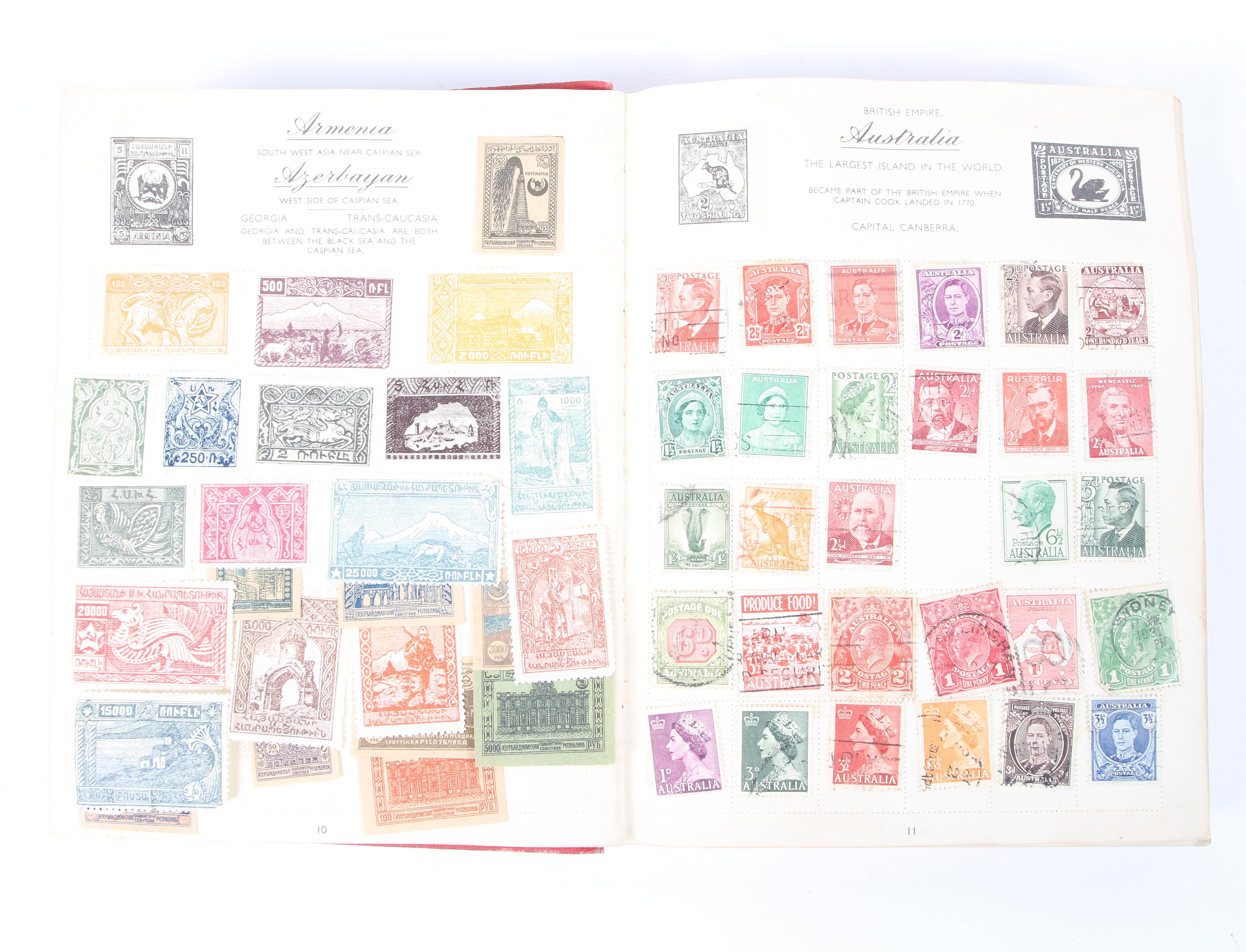 A Royal Mail stamp album containing UK and World stamps. - Image 2 of 8