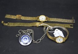 Four ladies watches.