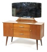 A mid-century teak Lebus dressing table.