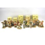 A collection of Mabel Lucie Attwell figures from the 'Memories of Yesterday'.