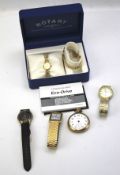 An assortment of vintage watches.