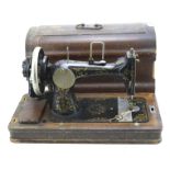 A Sowitch sewing machine.