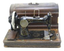 A Sowitch sewing machine.