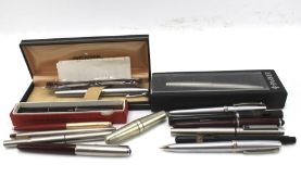 A collection of vintage pens.