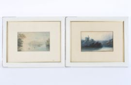 Two 19th century watercolour landscapes.