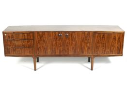 A 1970s AH McIntosh rosewood sideboard.