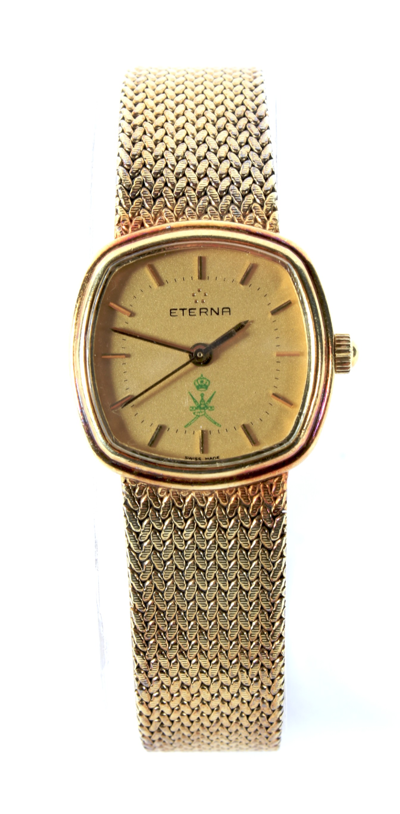 A ladies 14ct gold Eterna wristwatch. - Image 2 of 4