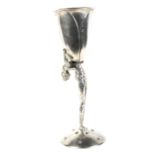 A large late 20th century Piero Figura pewter champagne bucket.