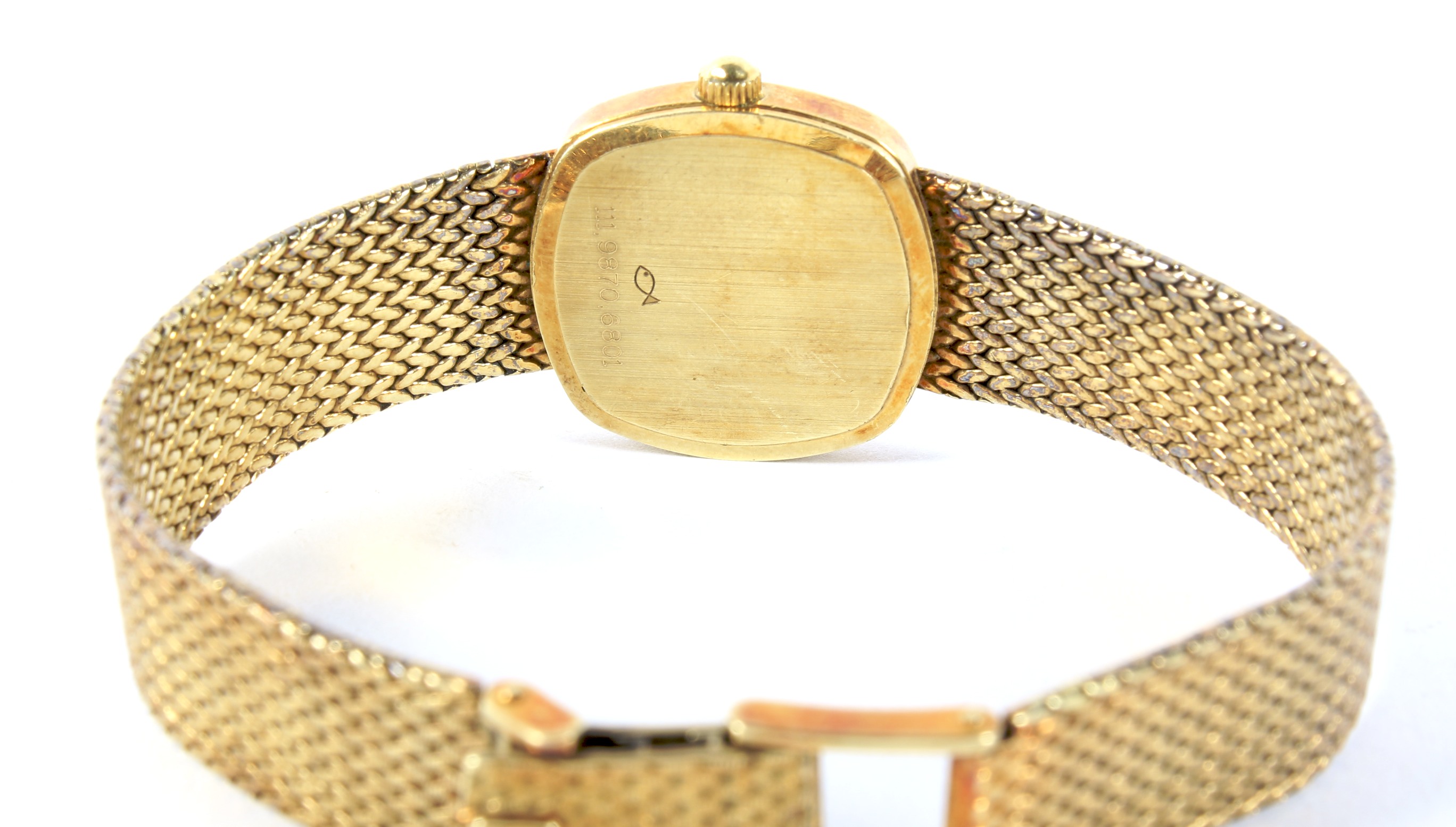 A ladies 14ct gold Eterna wristwatch. - Image 3 of 4