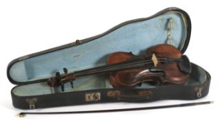 A German violin in the style of Jacob Stainer, circa 1900.