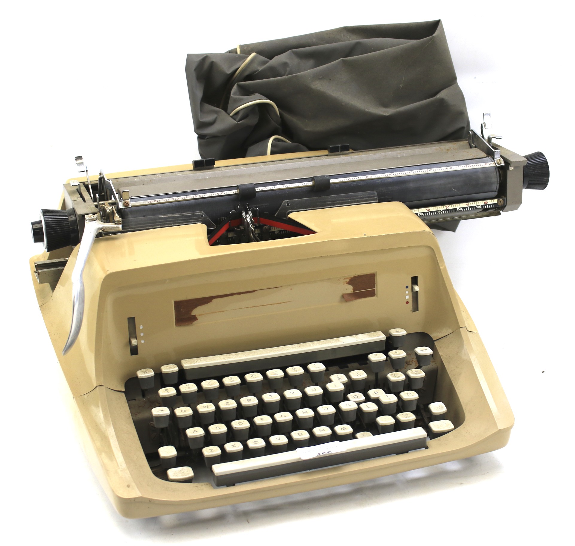 A Remington Sperry Rand typewriter.