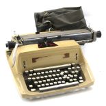 A Remington Sperry Rand typewriter.