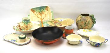 An assortment of 20th century British ceramics.