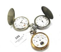 An early 20th century Omega 15 jewel pocket watch,