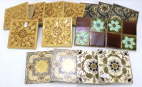 A collection of ceramic tiles.