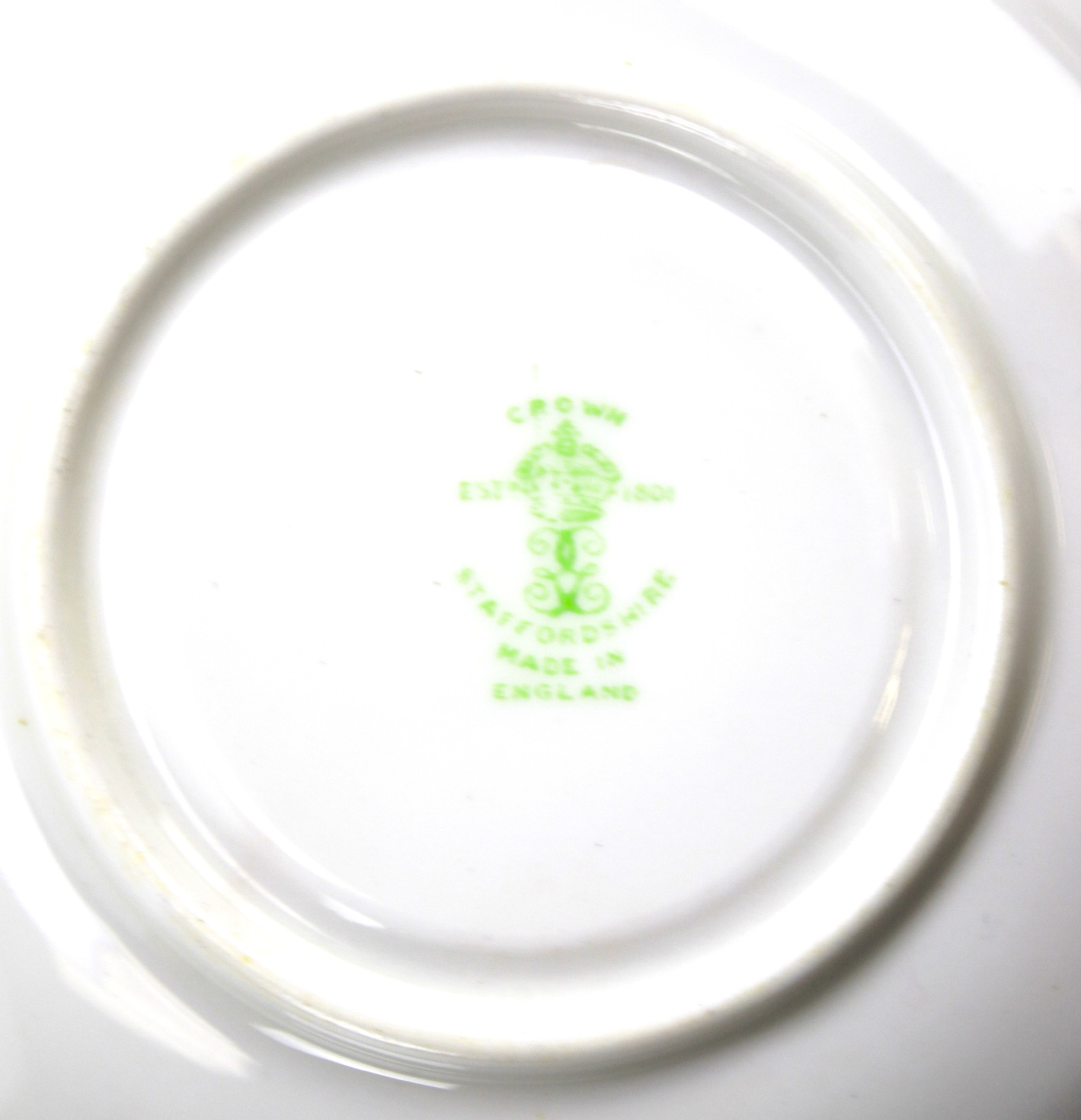 A Crown Staffordshire part tea service. - Image 2 of 2