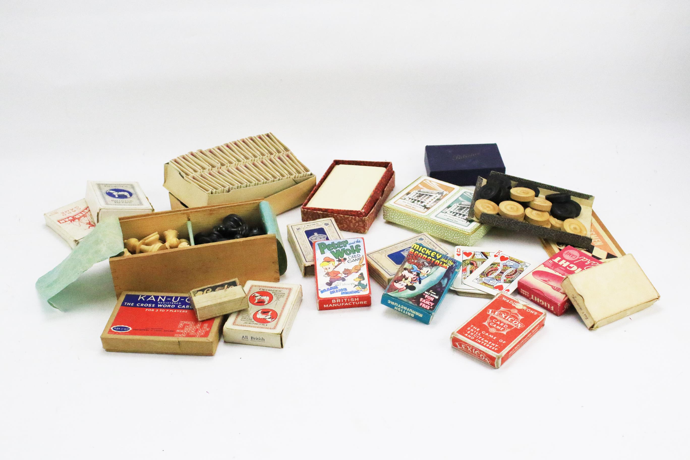 A collection of assorted vintage games and ephemera.