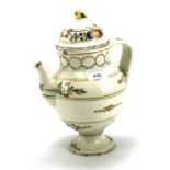 A 19th century teapot.