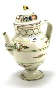 A 19th century teapot.