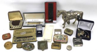 An assortment of collectables.