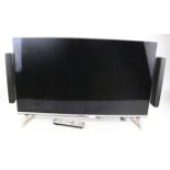 Panasonic wide screen television with rear mounted surround sound. 40 inch.