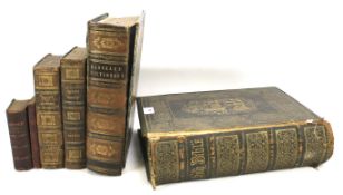 Six antique volumes.