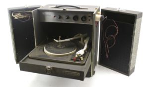 A vintage Elizabethan duo phonic record deck system,