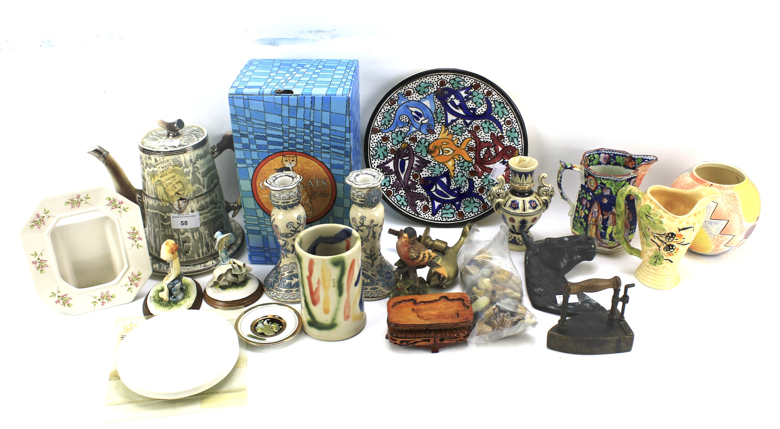 An assortment of ceramics.