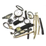 An assortment of 20th century watches.