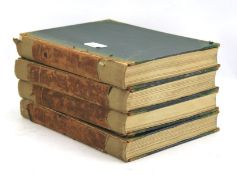 Four bound volumes of Punch magazines from 1913-1914.