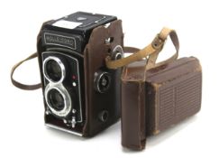 A Rolleicord vintage camera by Franke & Heidecke.