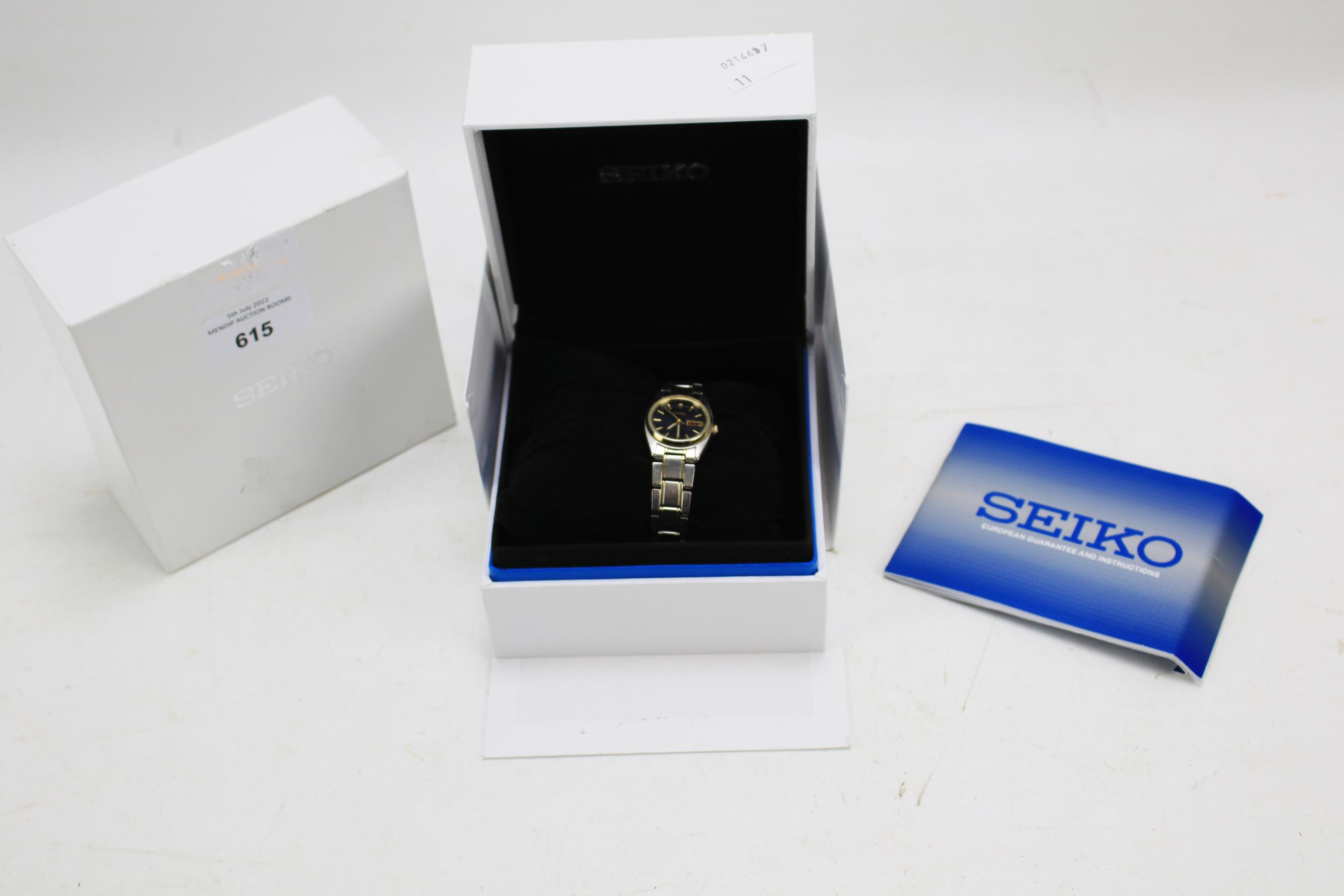 A boxed ladies Seiko wristwatch. - Image 3 of 4