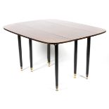 Ernest Gomme for G-Plan Librenza drop-leaf dining table.